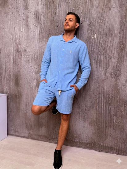 חליפה פולו פשטן