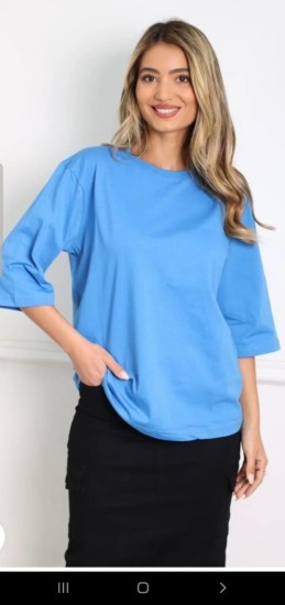 חולצה רוגבי אוברסייז 3/4