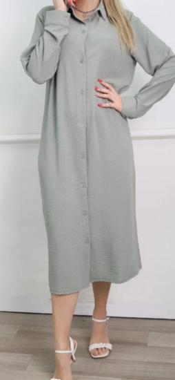 שמלה כפתורים מידי